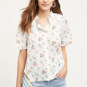 Anthropologie Erin Fetherston Octave Mockneck top
